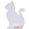 KalaMitica - Appendini per Lavagna Magnetica da Parete con Calamita Potente - Gatto Bianco