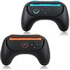 YipuVR 2 impugnature per Nintendo Switch 2, kit di impugnature resistenti all'usura per Switch 2, kit di impugnature ergonomiche resistenti per controller Switch 2 per compleanni, festività e anniversari