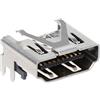 Pixel Arrow Set da 2 porte HDMI a 19 pin compatibili con PlayStation 4 Slim e PS4 Pro, connettori femmina di ricambio per riparazione