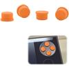 Generico Pulsanti di ricambio per AYANEO Pocket Micro ABXY console di gioco, pulsanti di riparazione e modifica per AYANEO Pocket Micro ABXY (orange)
