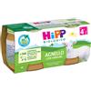 HIPP ITALIA Srl HiPP Biologico, Omogeneizzato di Agnello con Verdure, 2 x 80 g