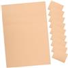 FOMIYES Forniture Per Non Vedenti 10 Fogli Di Carta Per Scrivere Per Principianti Carta Da Cancelleria Compatibilità 4 File 9 File