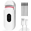BUTBU Piegaciglia Elettrico, 3 Modalità di Calore con Ricarica USB, l'arricciatura Naturale Delle Ciglia, Strumento Professionale per il Trucco, Si Adatta a Tutte le Forme di Occhi