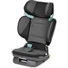 Peg Perego PEG Viaggio Flex Seggiolino Auto ISOFIX con Tecnologia Avanzata, Reclinabile, Pieghevole, Schienale Rinforzato, per Bambini da 100 a 150 cm (3-12 anni), 15-36 kg, Crystal Black