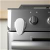 EUDEMON Serratura per forno di sicurezza per bambini, serratura per porta anteriore del forno, facile da installare, non sono necessari strumenti o trapani (Bianco latte, 1 Pezzi)