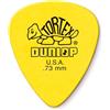 JIM DUNLOP - 418P TORTEX STANDARD YELLOW .73, Player's Pack da 1 Plettri, serie Tortex Standard, Resistenti, Flessibili, Colore Giallo