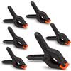 G4GADGET Confezione da 6 morsetti a molla in plastica da 7,6 cm, a presa rapida, per lavori in legno