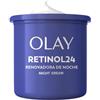 Olay Retinol 24 Crema Notte Viso, Skincare Con Vitamina E. Trattamento Notte Anti-Età: Leviga, Rinnova E Idrata, 50ml