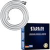 STARBATH Flessibile Doccia in PVC Tubo Doccia 2.5m Anti-esplosione e resistente ad alta temperatura, Connettore in Ottone