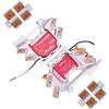 Printtastisch Supporto Guida DIN compatibile con Relè Shelly, 42 Modelli - Plus 1, 1PM, 2PM, Mini, Gen3, Gen4, i4 DC, Dimmer, RGBW2, Wave, EM - WAGO 221, PETG, Set da 2 + Estensione