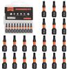 BAIDETS Pro T15 - Set di punte per cacciaviti, 20 pezzi, lunghezza 25 mm, attacco esagonale da 1/4, con scatola dispenser
