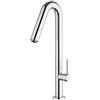 Paini - Rubinetto Miscelatore Monocomando Cucina, Lavello, Cromato, Canna alta, Design moderno, interamente prodotto e lavorato in Italia