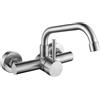 Tondiy Rubinetto Cucina da Parete 15cm (± 1,5cm), Miscelatore a Muro