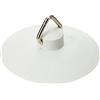 Merriway Bulk Hardware BH01908 Tappo Universale Auto-Adattante in Gomma per Vasche e Lavabi, Bianco
