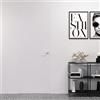 FIP Porte Italiane, Porta Bianca Filo Muro Easy Wall Moderna, con Serratura Magnetica, Installazione Semplice su Muratura o Cartongesso, 90x240 cm, Apertura Sinistra a Spingere e Destra a Tirare