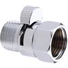 KES Valvola di controllo del flusso d'acqua Valvola di arresto in ottone Regolatore della valvola del soffione doccia per soffione doccia e doccetta Chrome K1140B-CH