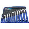 US PRO 11 pz Imperial/SAE/AF Chiave Combinata Set 3/8-1 2201