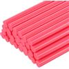 QUARKZMAN 30Pz Stick Colla a Caldo Dimensioni Standard 11mm x 200mm Colla a Caldo Bastoncini Grandi e Molto Adesivi per Pistola per Colla, Rosso Chiaro