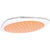 Sanlingo Arancione Bianco Cromo Orange Soffione Doccia 20x20 cm Doccia a Pioggia