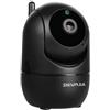SHIWOJIA Telecamera Wi-Fi Interno Videocamera di Sorveglianza con Visione Notturna, Audio Bidirezionale,Rilevamento del Movimento, TUYA Smart Life Camera