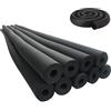 Generic Nero Tubo Isolante Conservazione del Calore Tubo, Diametro Interno 16-110mm, Spessore 20-50mm Guaina Isolante in Gomma per Aria Condizionata Energia Solare(25mm*20mm*1.9m)