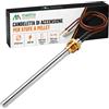 Mastro Aspirapolvere Candeletta Stufa Pellet, 280 Watts, 150/160 mm, ∅ 9.9, Filettatura 3/8