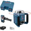 Bosch Professional Laser rotante GRL 400 H (Pannello a singolo tasto, LR 45, portata: fino a 400 m (diametro), in L-Boxx)