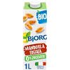 BJORG Bevanda di Mandorla Tostata Biologica 0% Zuccheri, Bevanda Vegetale a Basso Contenuto di Grassi, Ideale per Tè e Cappuccino, Senza Glutine, Gusto Intenso, Vegan, Prodotto in Italia, 1L