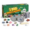 Dr. Daz Dr.Daz Kit Scavo Rocce e Minerali per Bambini, 12 Pietre Preziose