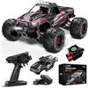 Evmore 1:16 Camion Telecomandato Professionale, Velocità massima 55 km/h, Macchina Radiocomandata, Auto RC 4x4 per Tutti i Terreni, Trasmissione in Metallo e 2 Batterie Ricaricabili da 1200 mAh