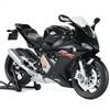 Risopen Modello di moto 1/12 giocattolo Compatibile per BMW S1000RR in lega pressofusa modello di moto per Nessun montaggio richiesto Mini Racing Moto Collection regalo per adulti (nero)