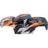 Generic Scocca per Auto RC Copertura di Ricambio Leggera a Prova di Deformazione per Look Sportivo Parti di Ricambio Scocca per Scene applicabili: Appassionati di Auto Telecomandate (ORANGE)