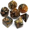 CREEBUY, Set di dadi poliedrici per dungeon e dragons, D&D, set di 7 dadi per giochi di ruolo, con sacchetto