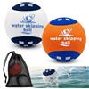 Meanju 2PCS Palla che Rimbalza Sull'acqua,Pallina Rimbalzante Acqua,Pallanuoto | Palla che Rimbalza Sull'acqua,Pallina Rimbalzante Acqua,Pallanuoto,Palloni da Spiaggia,Riutilizzabili,Per Piscina,Spiaggias
