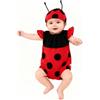 Beipegin Costume Neonato Costume da Ape Coccinella Body Pagliaccetto Tutina Bebè per Bambina Bambino Halloween Feste 0-9 Mesi