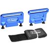 GPM Alluminio 7075 Alloy Retainer Battery Hold-Down for Traxxas 1:8 Jato 4S 2S / Slash 4X4 LCG/Ford Fiesta ST Rally/Slash 4X4 VXL Ultimate Upgrades - Blue