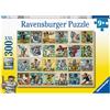 Ravensburger Puzzle Grandi atleti - Puzzle - 300 Pezzi XXL