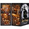 ETKVR Book Nook per Adulti, Casa Bambole in Miniatura, Puzzle 3D Booknook