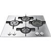 Hotpoint FTGHL 641 D/IX/HA Piano cottura a gas: 4 fuochi