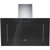 Siemens LC98KA671 iQ700 - Cappa da parete, 90,0 cm, capacità della ventola di 860 m3/h garantisce aria fresca durante la cottura/acciaio inox