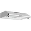 Fagor Commercial FAGOR FHC14200X - Cappa cappa da 60 cm, 3 velocità, 189 m³/h, filtro carbone incluso, LED integrato, classe A, acciaio inox
