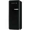 Smeg FAB28LNE1 - Frigorifero da terra/A++ / 248 L/Nero/con congelatore integrato/apertura a sinistra