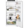 Siemens KI42LVFE0 iQ300 - Frigorifero da incasso con congelatore, 122,5 x 56 cm, cerniera piatta, 187 l, super Cooling, raffreddamento più veloce, illuminazione a LED uniforme