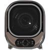 POWHA Mini asciugatrice elettrica Portatile, asciugatrice compatta a Carica Frontale con Vasca in Acciaio Inossidabile, asciugatrice elettrica da 300 W, for Appartamento, dormitorio (Color : Brown)