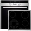 AEG Siemens HK63402PXB, forno in acciaio inox + AEG in vetroceramica, piano cottura HK63402PXB, classe di efficienza energetica: A