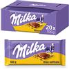 Milka Riso Soffiato Tavoletta di Cioccolato al Latte Alpino con Riso Soffiato - 20x100g