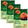generico Kimchi Coreano Vegano - Cavolo Fermentato Affettato Pronto da Gustare, 150g, confezione da 3