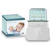Cecotec Scaldabiberon - Sterilizzatore Biberon Nana BabyCare Double BottleWarmer, 4 modalità, Cestello per il Biberon, Senza BPA, Sicuro per Conservare Acqua, Latte e Alimenti