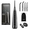 Cecotec Idropulsore Dentale Portatile Irrigatore Orale Professionale ToothCare 6000 Jet Liberty.Auton. 30 Giorni, Serbatoio 180ml, 30-80PSI, 1500 Impulsi/min, Testine Magnetiche, IPX7, Igiene Completa