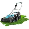 Cecotec Rasaerba a Filo, Tagliaerba con Cavo Terrenator 360 Flex Z. 1500W, Larghezza Taglio 36cm, Cambio Altezza Sistema Z-Tech, 3in1 con Mulching, Ruote Posteriori XL, Sicurezza Tecnologia BeltDrive